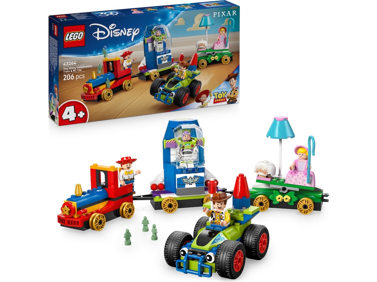 LEGO Disney Pixar Festtog og fjernstyrt bil fra Toy Story 43264