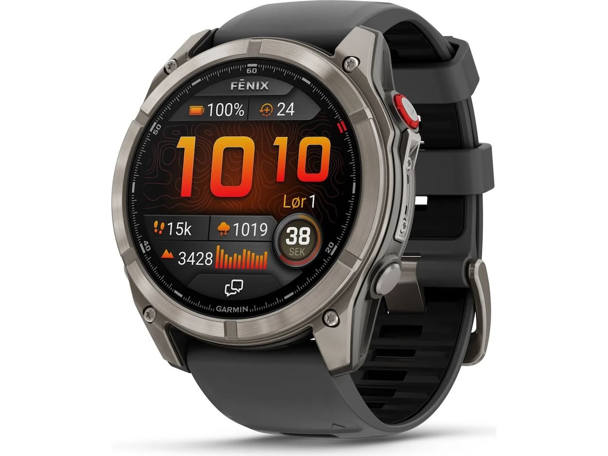 Garmin fenix 8 Pro AMOLED 51mm GPS (graphite) Smartklokker