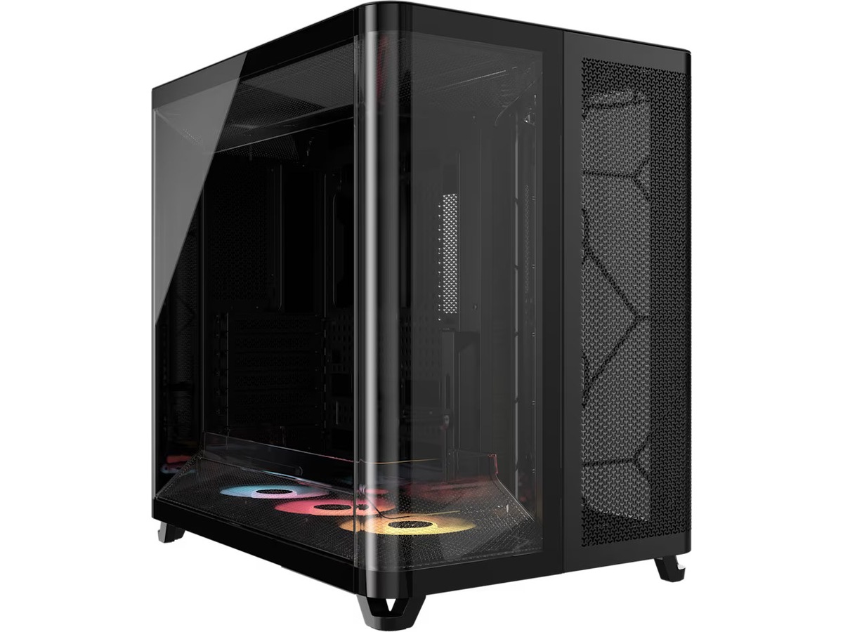 Corsair AIR 5400 RS-R ARGB Triple Chamber Mid Tower (svart) Midi tower