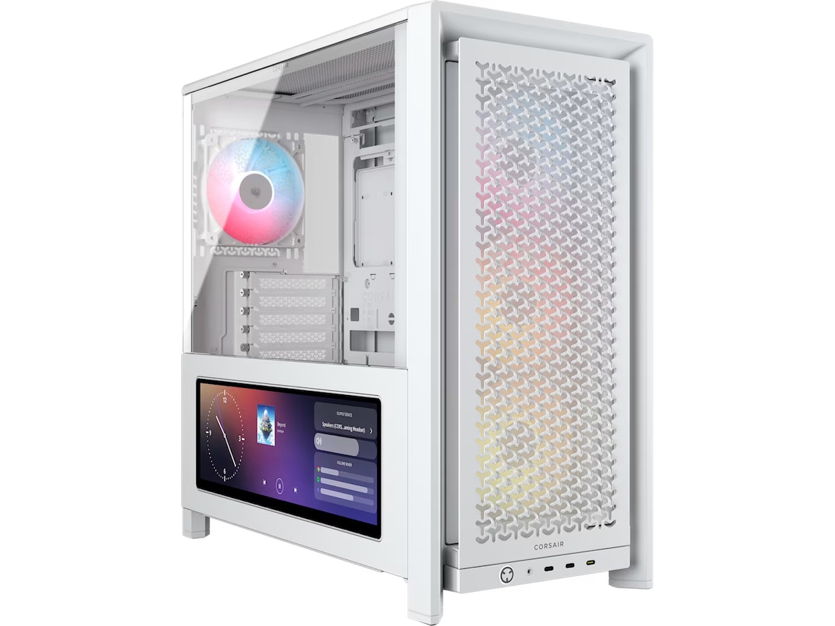 Corsair Frame 4000D LCD RS Performance Mid Tower (hvit)