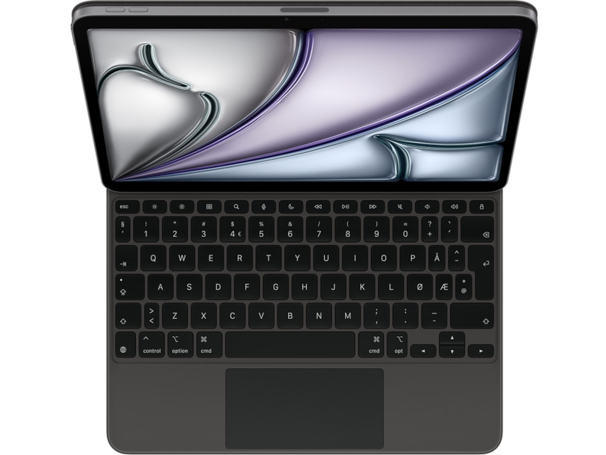 Apple iPad Air 11" Magic Keyboard (svart) Tastatur og stylus