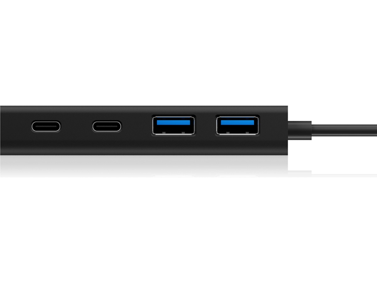 ICY BOX USB-C Hub Dockingstasjon & USB-HUB
