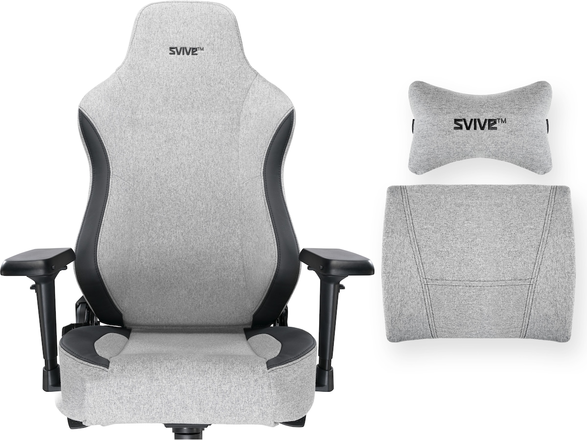 Svive Gemini Gamingstol (lys grå) Gamingstoler