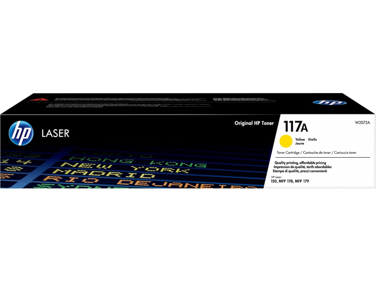 HP Toner 117A Gul Lasertoner