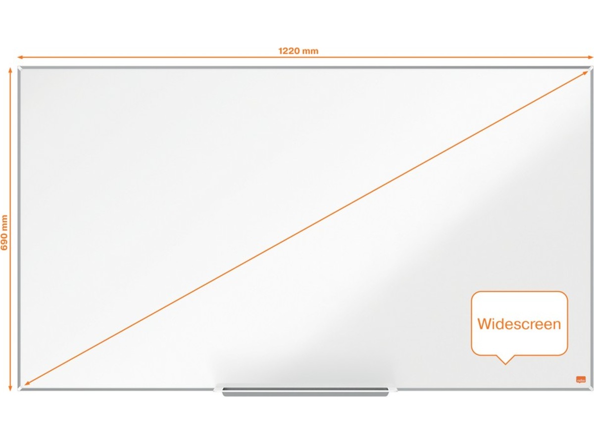 Nobo Whiteboard Impression Pro Widescreen 55" emaljert magnetisk tavle Whiteboardtavler