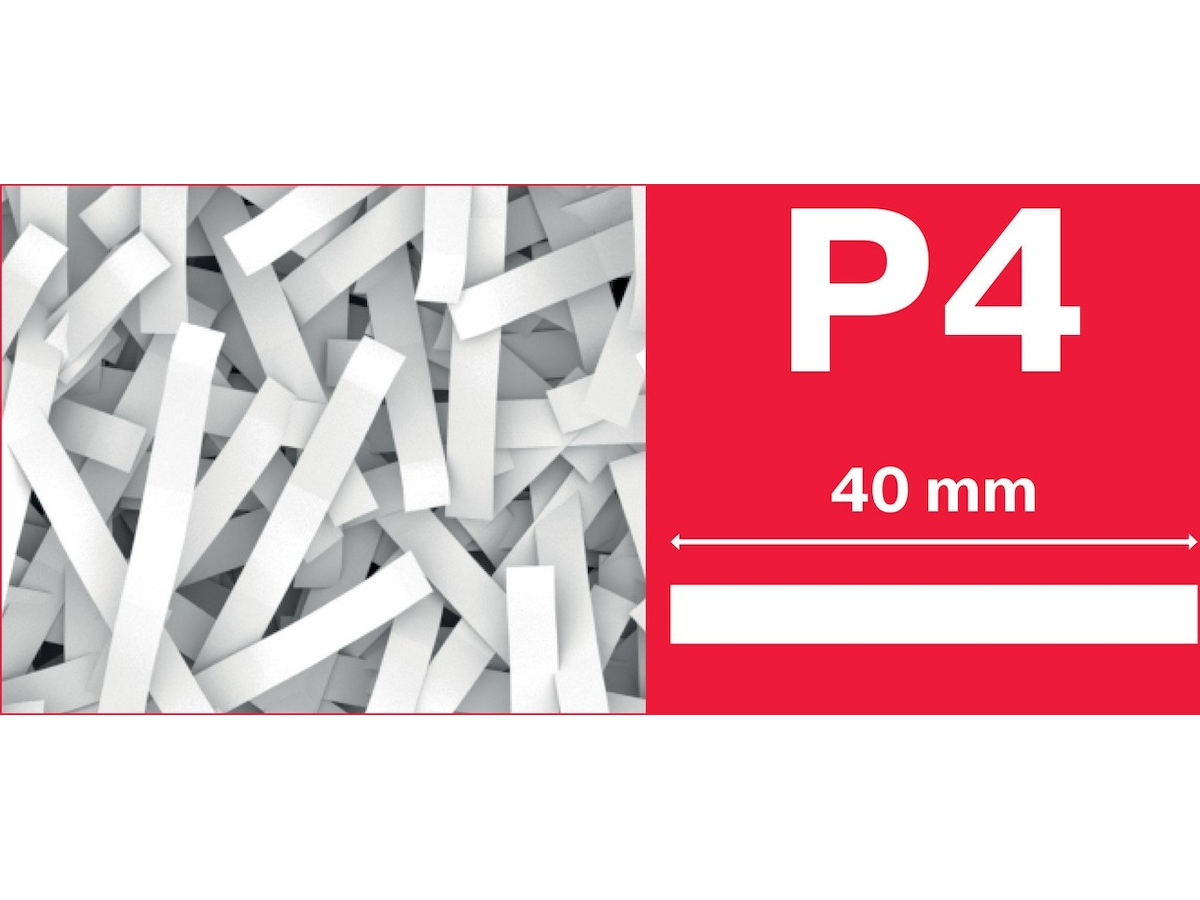 Rexel Makuleringsmaskin ProMax QS RSX1538 krysskutt P4 Makuleringsmaskiner