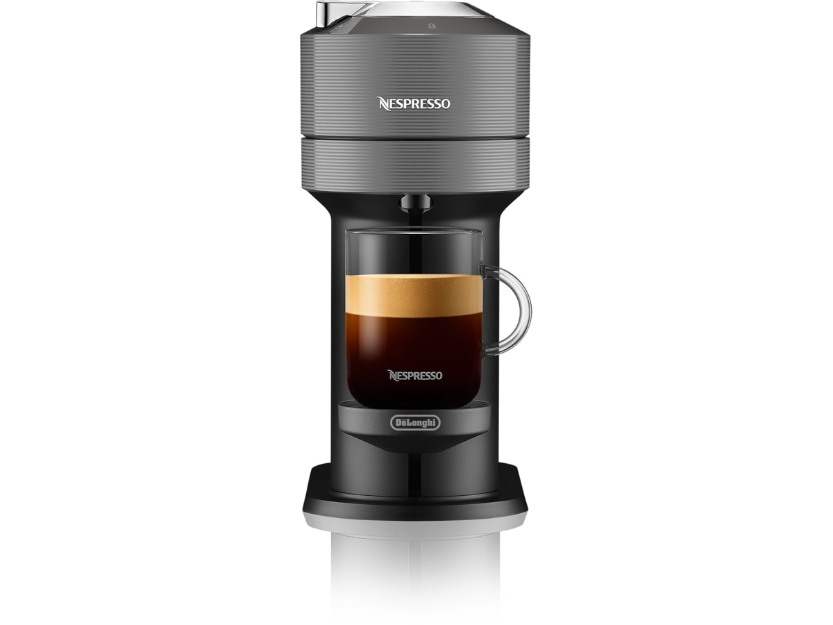 NESPRESSO Vertuo Next fra DeLonghi® Kapselmaskin (grå) Kapselmaskiner