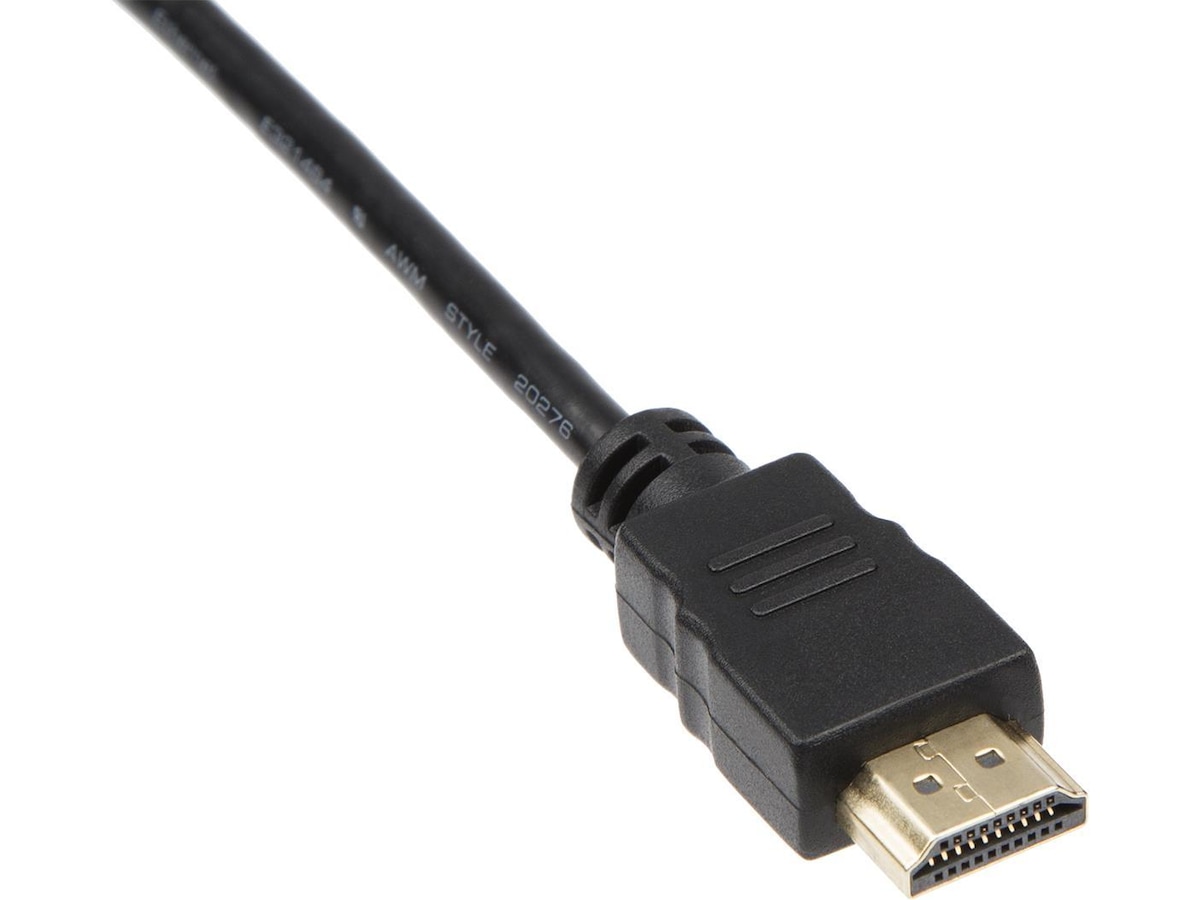 HDMI til DVI kabel 3m (sort) Monitorkabler