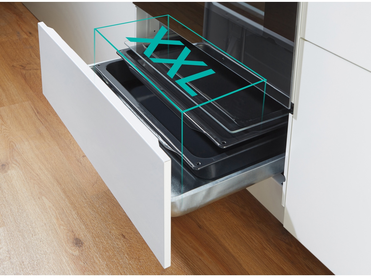 Gorenje GEC6D60WPB glasskeramisk komfyr (hvit) Komfyr