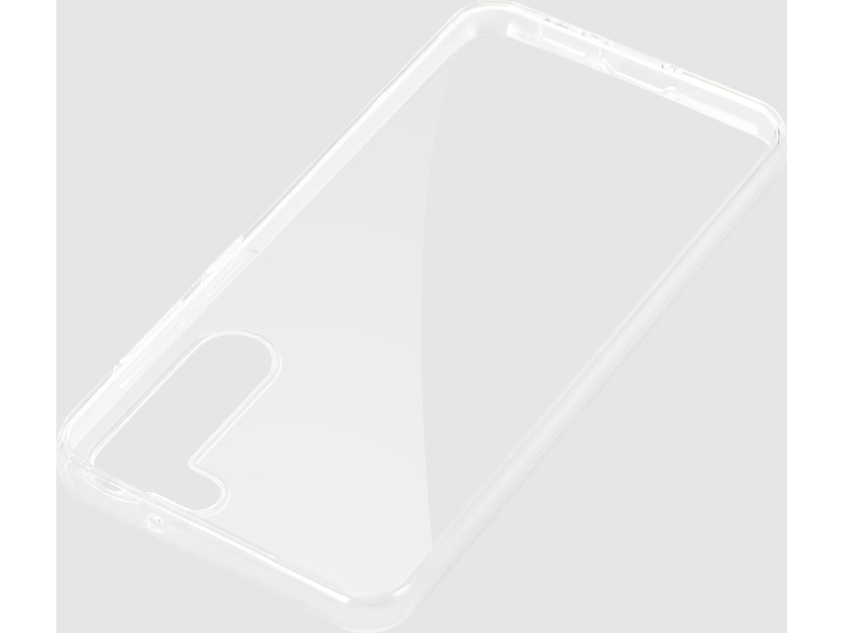 iiglo Galaxy S23+ Silikondeksel (gjennomsiktig) Deksel til mobiltelefon