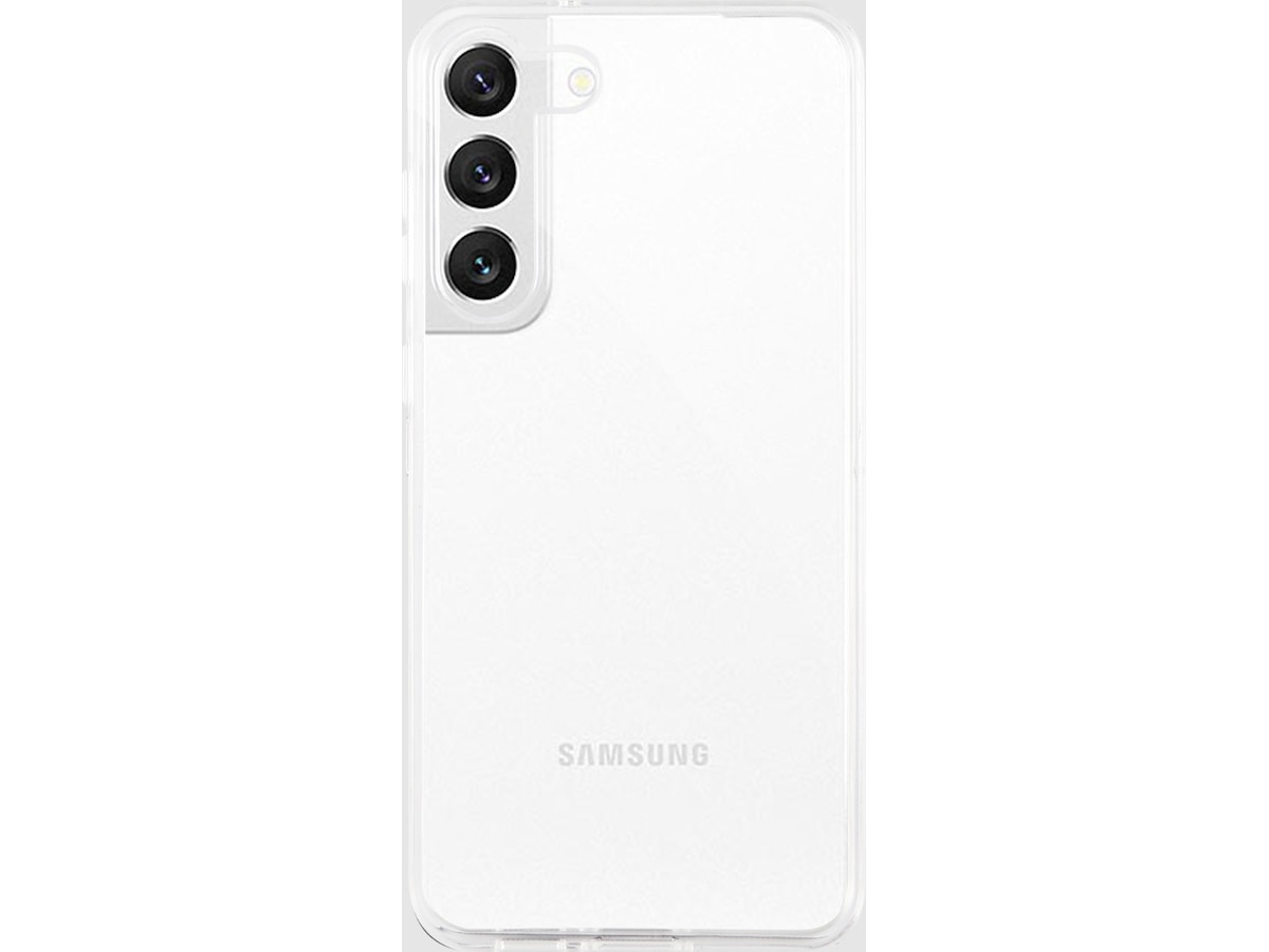 iiglo Galaxy S23 Silikondeksel (gjennomsiktig) Deksel til mobiltelefon