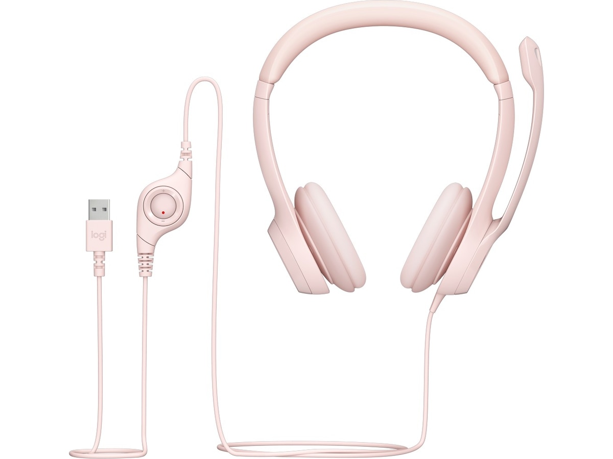 Logitech H390 USB PC headset (rosa) Headset