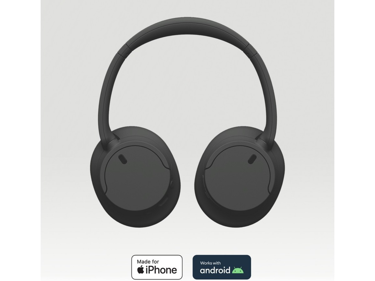 Sony WH-CH720N støydempende trådløse hodetelefoner, Over-Ear (sort) Hodetelefoner