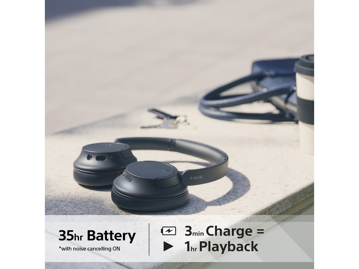 Sony WH-CH720N støydempende trådløse hodetelefoner, Over-Ear (sort) Hodetelefoner