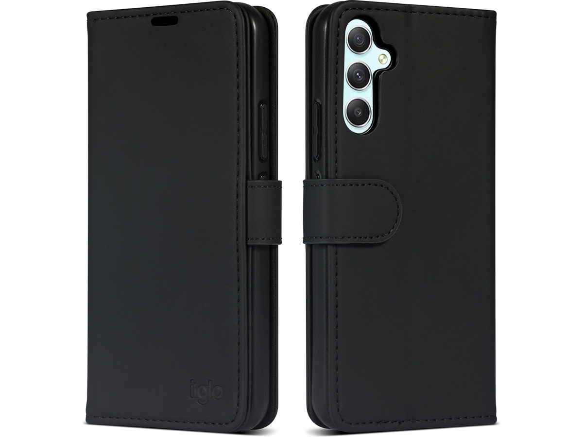 iiglo Galaxy A34 5G Lommebokdeksel (sort) Deksel til mobiltelefon