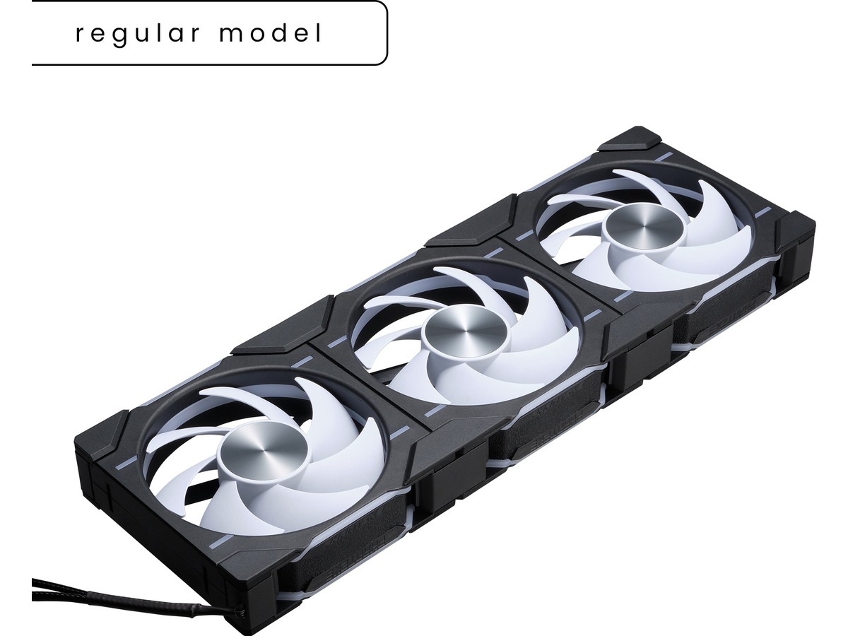 Phanteks D30 120mm DRGB Vifte 3pack (sort) Vifter