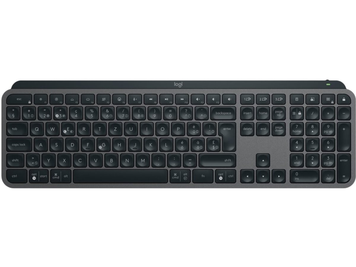 Logitech MX Keys S Trådløst Tastatur (graphite) Tastatur