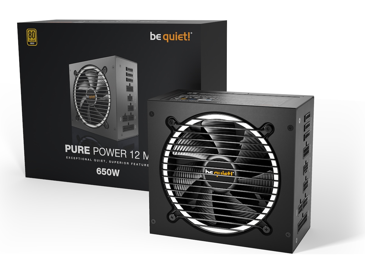 be quiet! PURE POWER 12 M | 650W Enheter