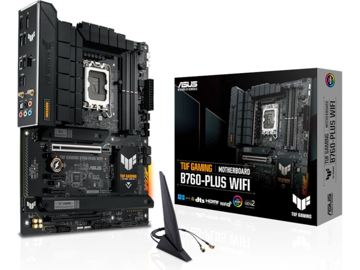 ASUS TUF GAMING B760-PLUS WIFI Hovedkort Intel Socket
