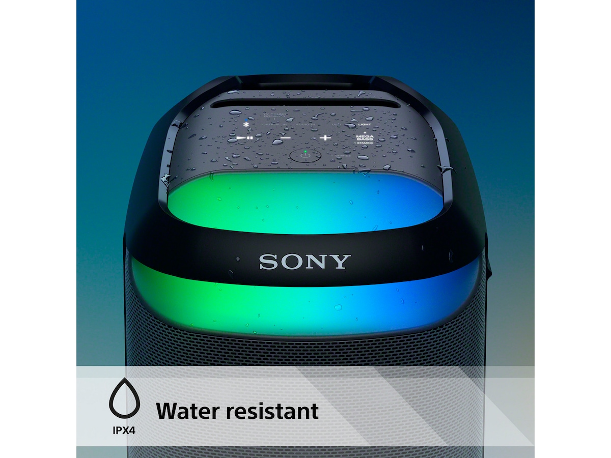 Sony SRS-XV800 Trådløs bærbar høyttaler (sort) Trådløs / Bluetooth-høyttaler