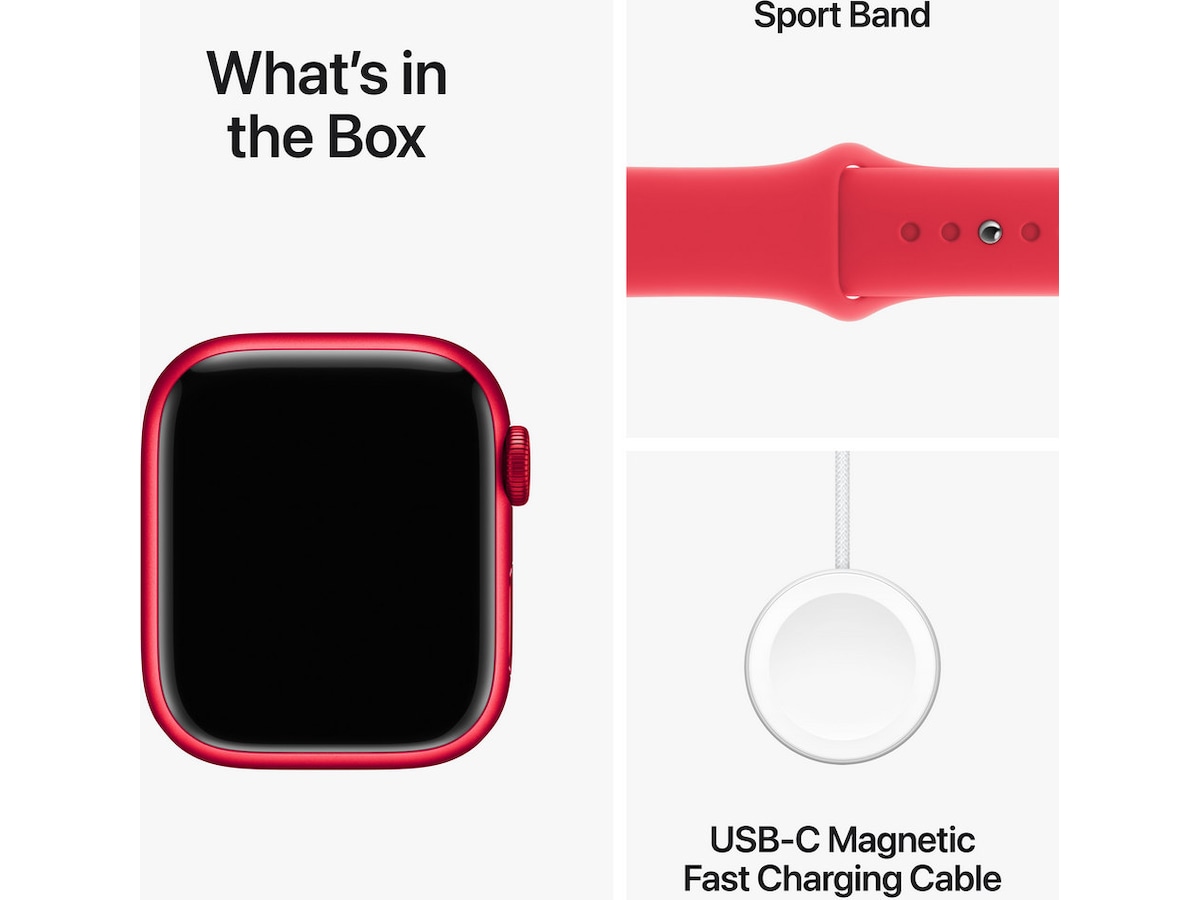 Apple Watch Series 9 41mm GPS + LTE Aluminium (PRODUCT)RED Smartklokker