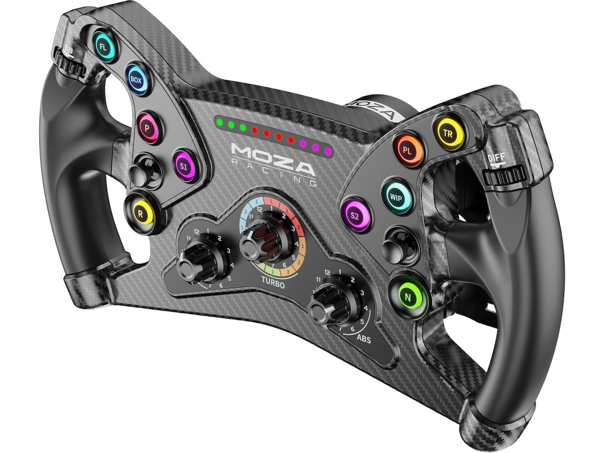 Moza Racing KS Formula Ratt Ratt & pedaler