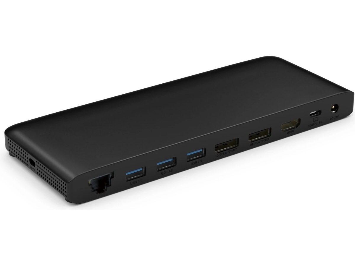 Andersson USB-D3000 USB-C 4K dockingstasjon (sort) Dockingstasjon & USB-HUB