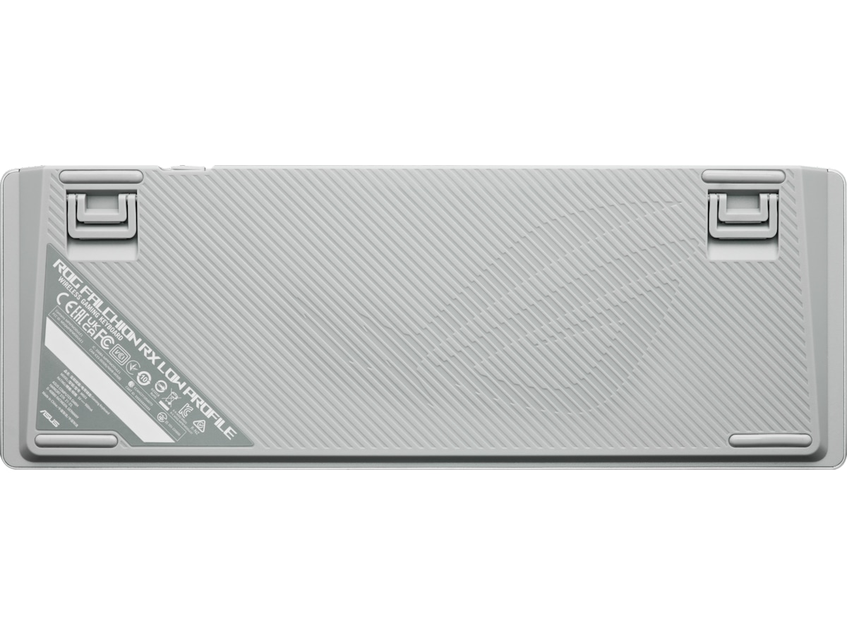ASUS ROG Falchion RX Low Profile Optical trådløst gamingtastatur (hvit) Gamingtastatur