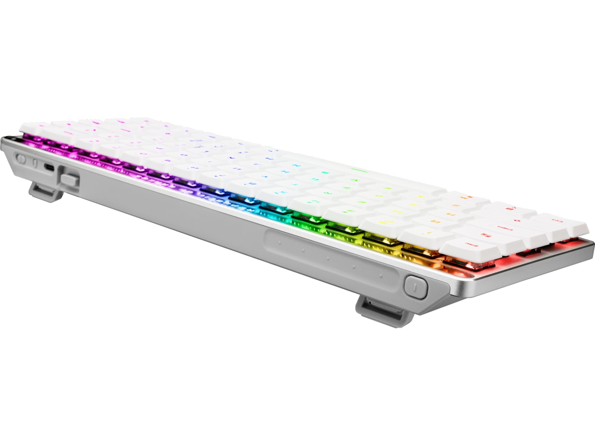 ASUS ROG Falchion RX Low Profile Optical trådløst gamingtastatur (hvit) Gamingtastatur