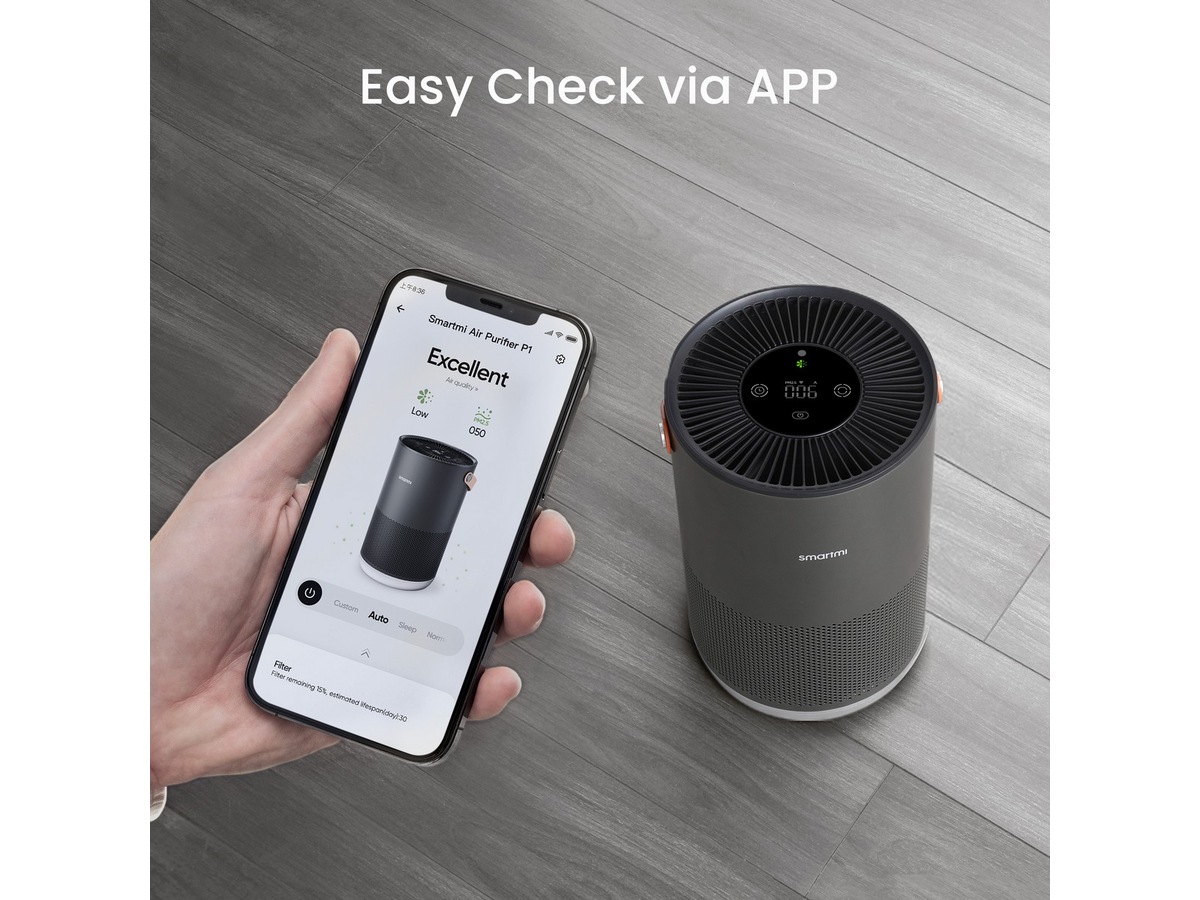 Smartmi Air Purifier P1 Filter (dyreallergi) Luftrensere