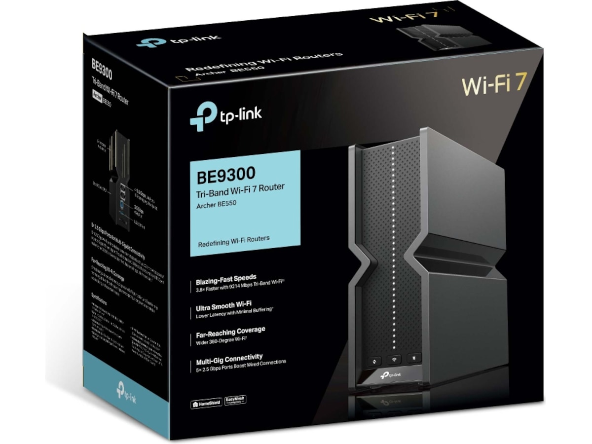 TP-Link Archer BE550 Wi-Fi 7 Router Routere