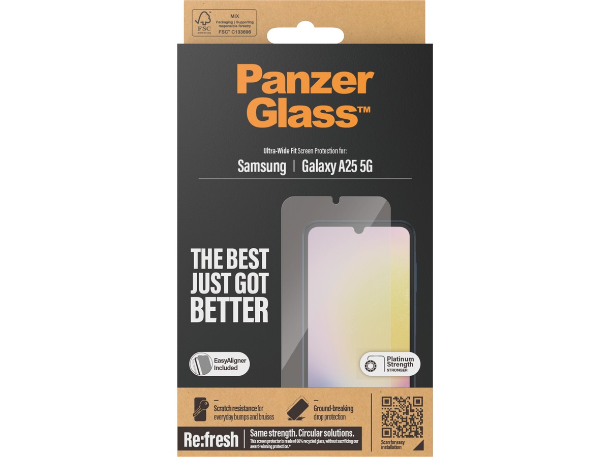 PanzerGlass Galaxy A25 5G Skjermbeskytter Skjermbeskyttelse