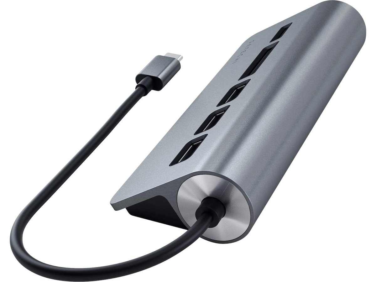 Satechi USB-C Combo Hub (space grey) Dockingstasjon & USB-HUB