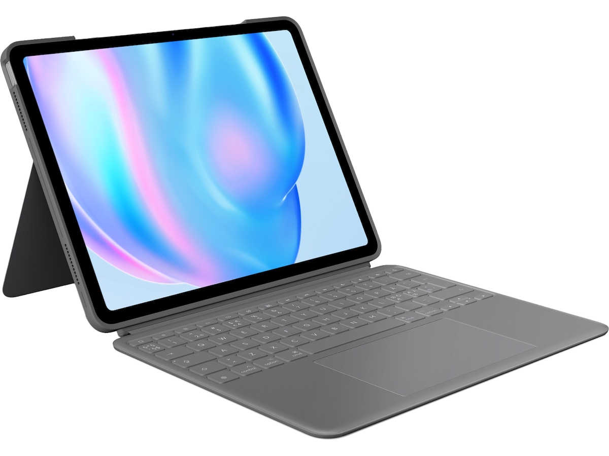 Logitech iPad Air 13" Combo Touch tastaturdeksel (oxford grey) Tastatur og stylus