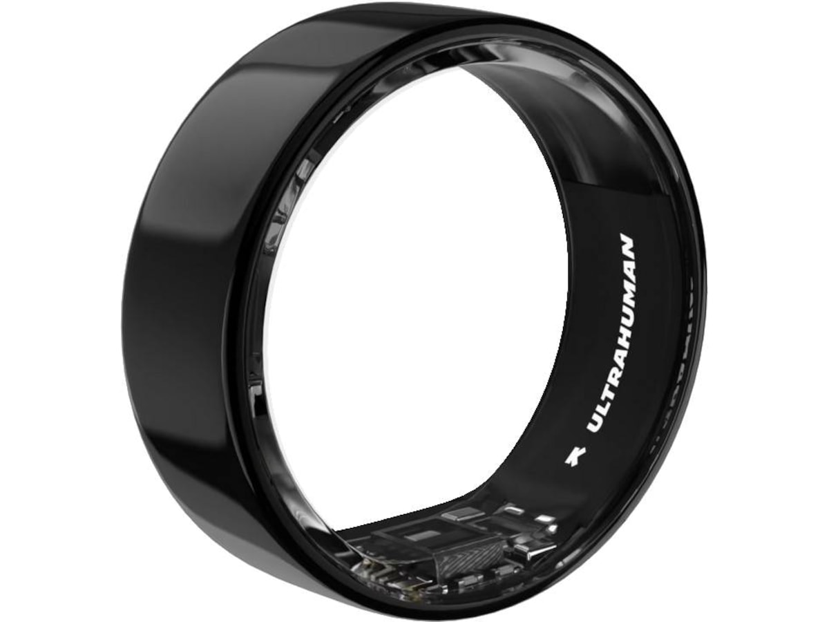 Ultrahuman Ring Air Smart Ring Str. 11 (aster black) -B-Grade Demo tilbehør til mobiler & klokker