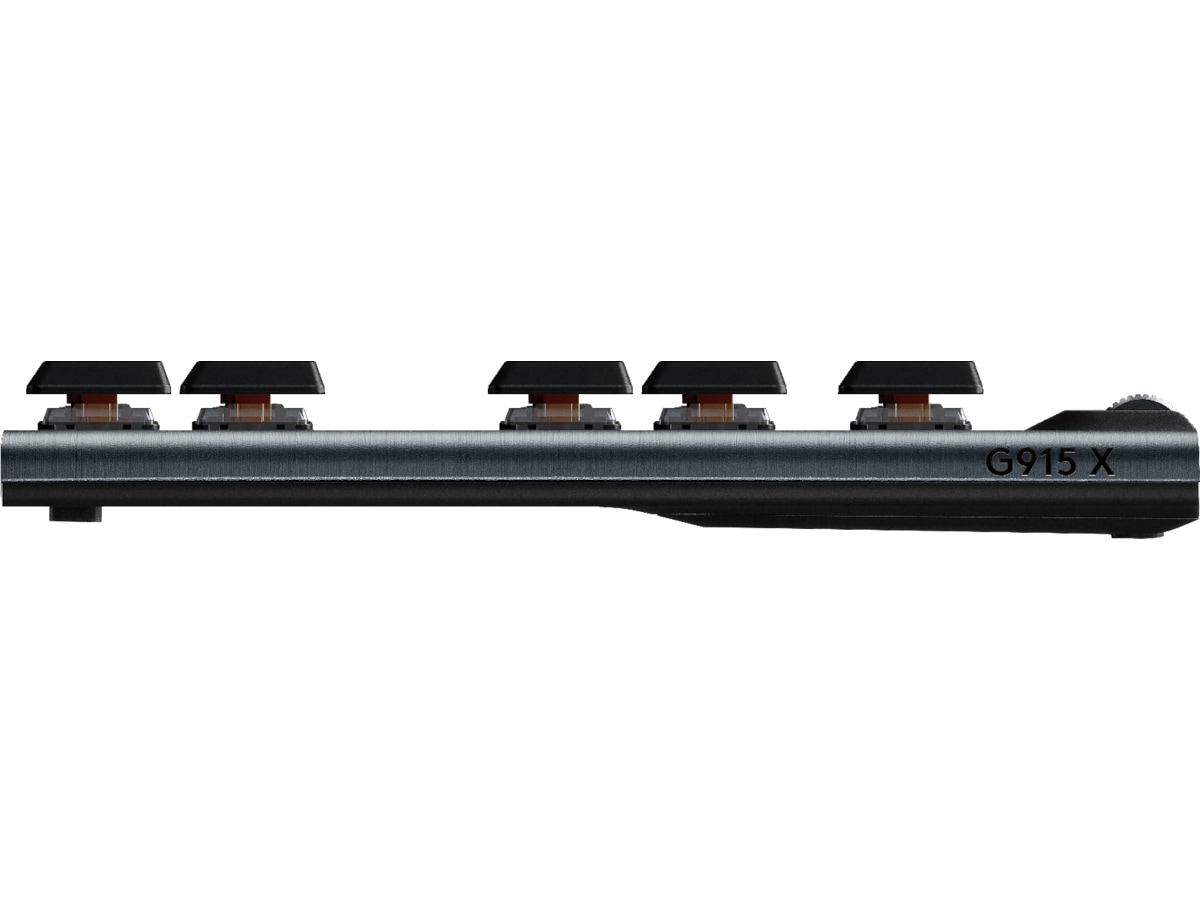 Logitech G915 X Lightspeed TKL Trådløst Gamingtastatur (sort) Gamingtastatur