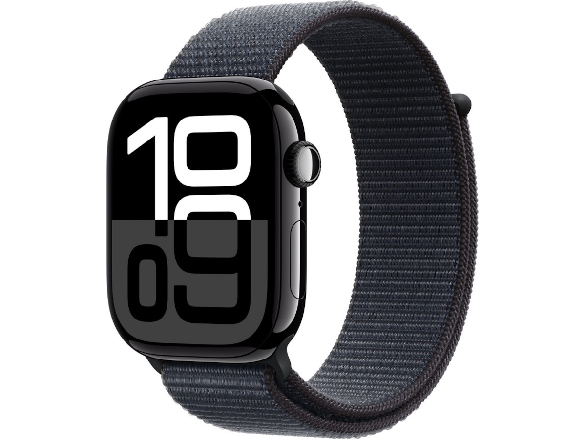 Apple Watch Series 10 46mm GPS + LTE Aluminium (gagatsvart) Smartklokker