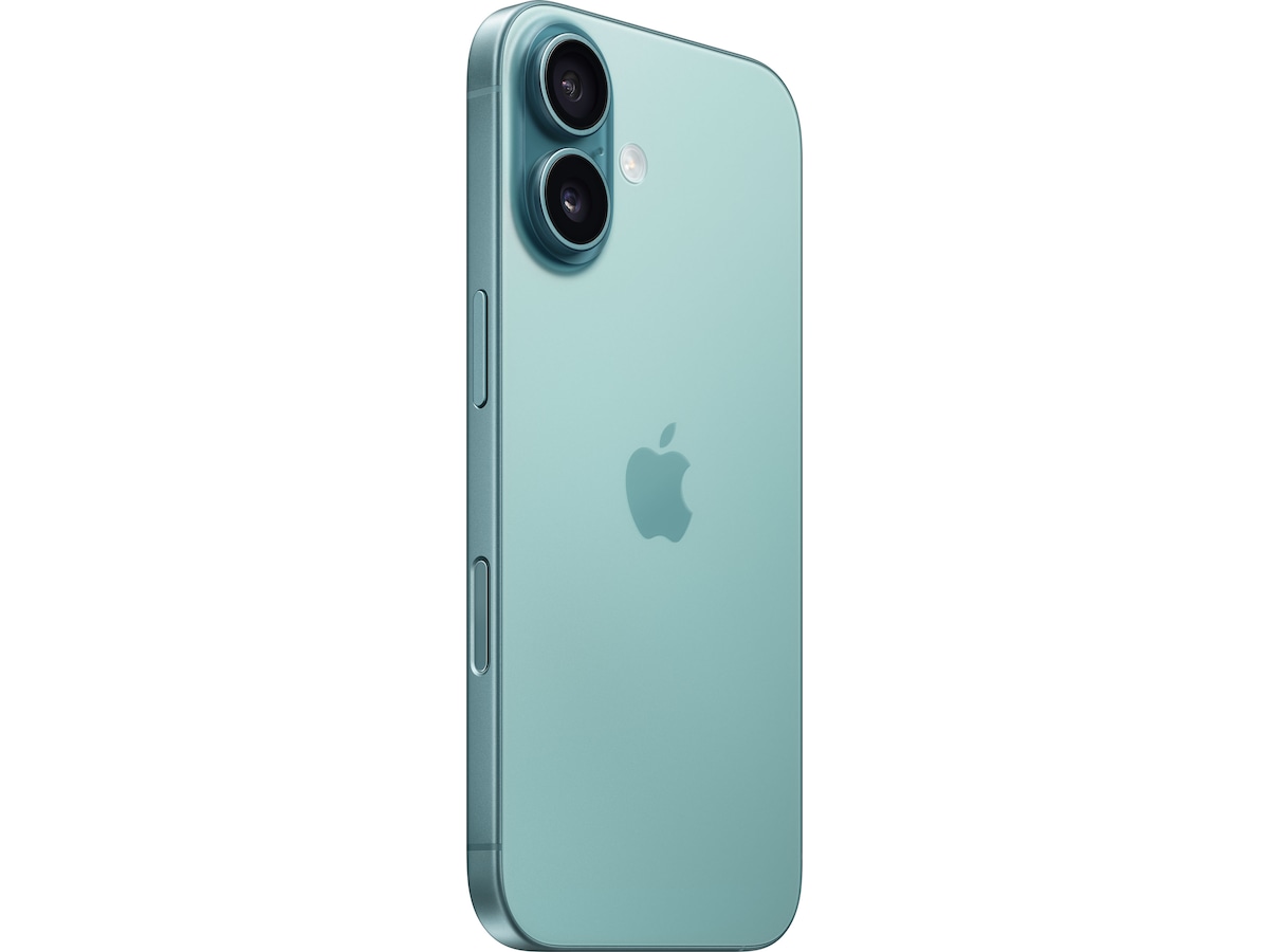 iPhone 16 128GB (blågrønn) Mobiltelefoner