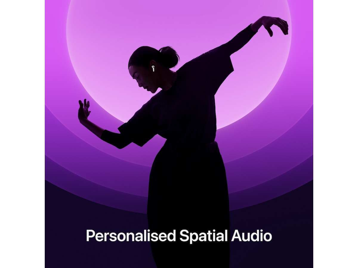 Apple AirPods 4 trådløse ørepropper, In-Ear (hvit) Ørepropper