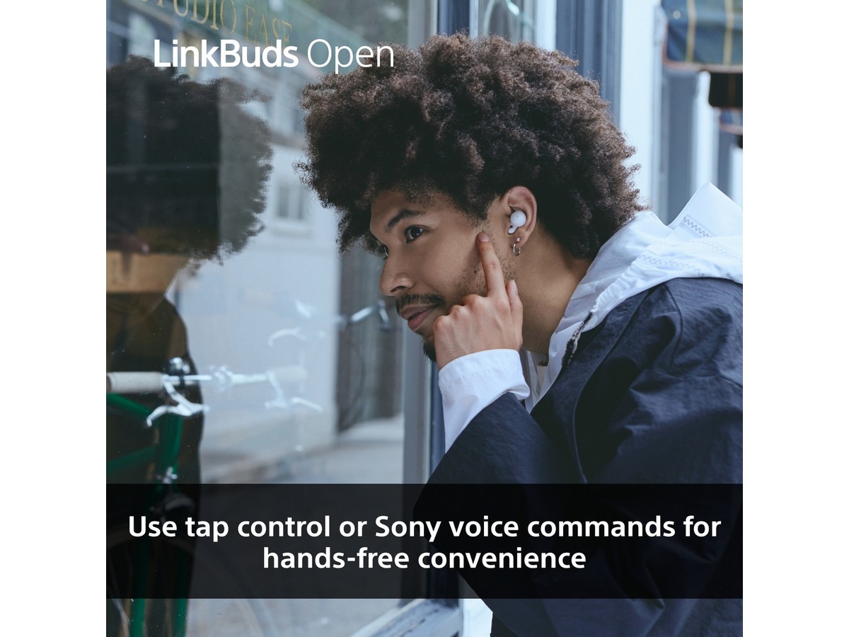 Sony Linkbuds Open True Wireless ørepropper (sort) Ørepropper