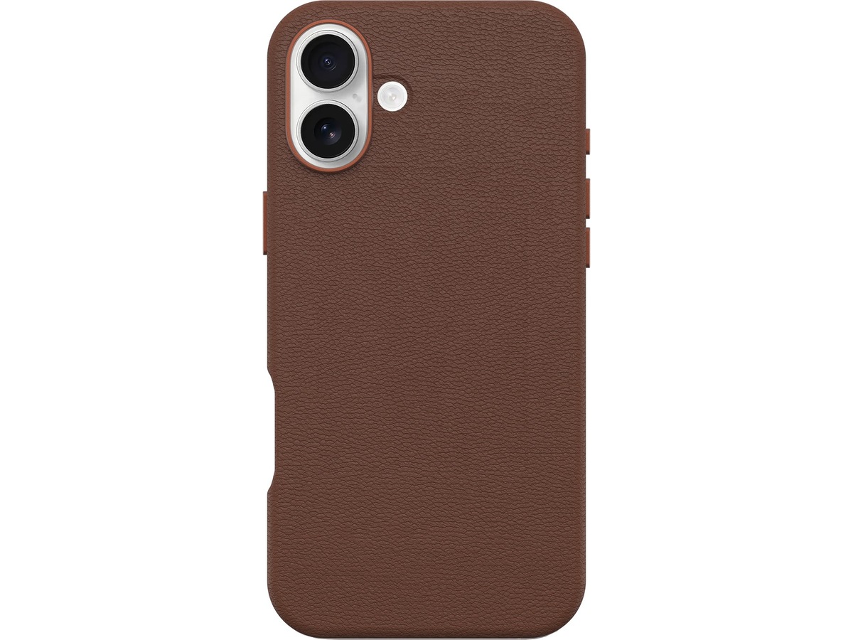 OtterBox iPhone 16 Plus Symmetry Kaktus skinndeksel (brun) Deksel til mobiltelefon