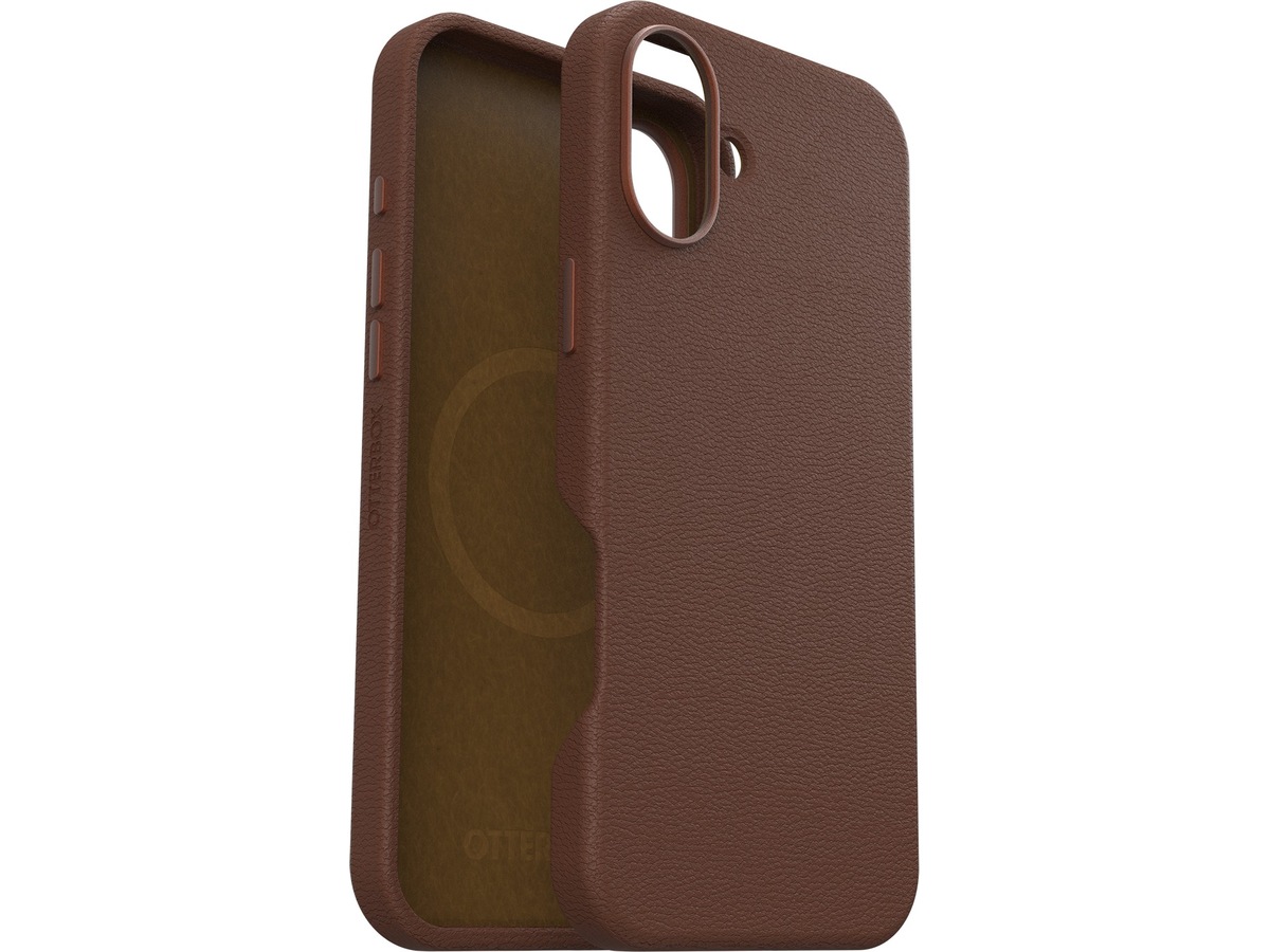 OtterBox iPhone 16 Plus Symmetry Kaktus skinndeksel (brun) Deksel til mobiltelefon