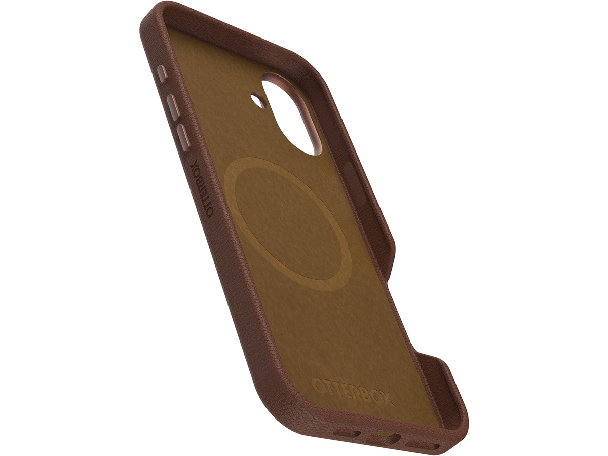 OtterBox iPhone 16 Plus Symmetry Kaktus skinndeksel (brun) Deksel til mobiltelefon