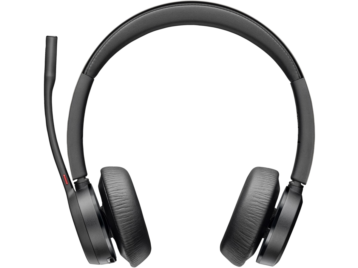 Poly Voyager 4320-M MS USB-C Headset med ladestativ Hodesett, trådløse