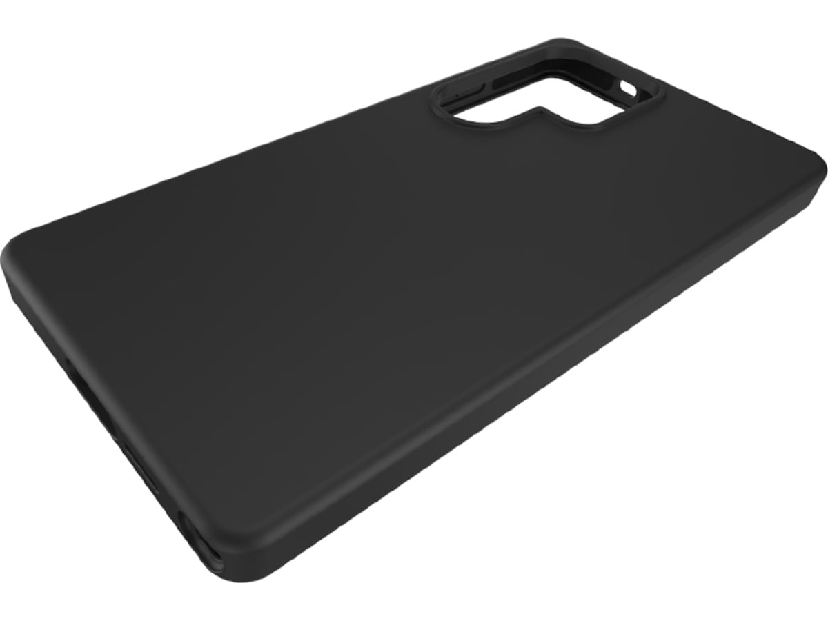 iiglo Galaxy S25 Ultra Silikondeksel (sort) Deksel til mobiltelefon