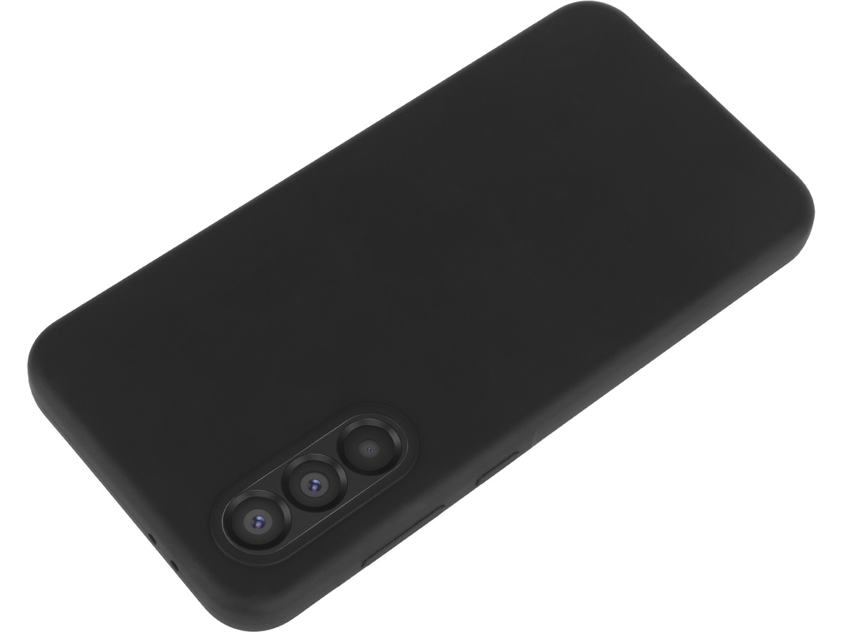 iiglo Galaxy A56 Silikondeksel (sort) Deksel til mobiltelefon