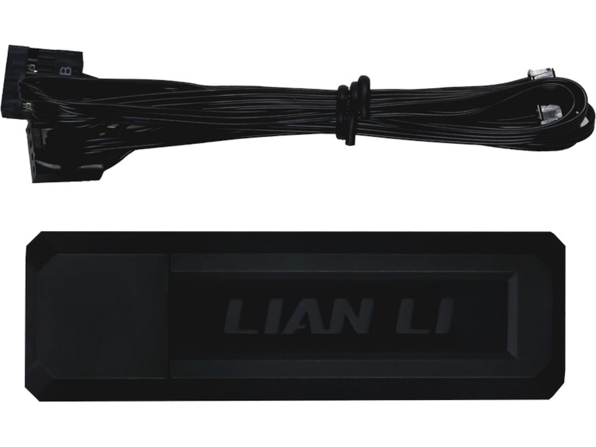 Lian Li UNI FAN TL Wireless LCD Reverse 3pk (sort) Vifter