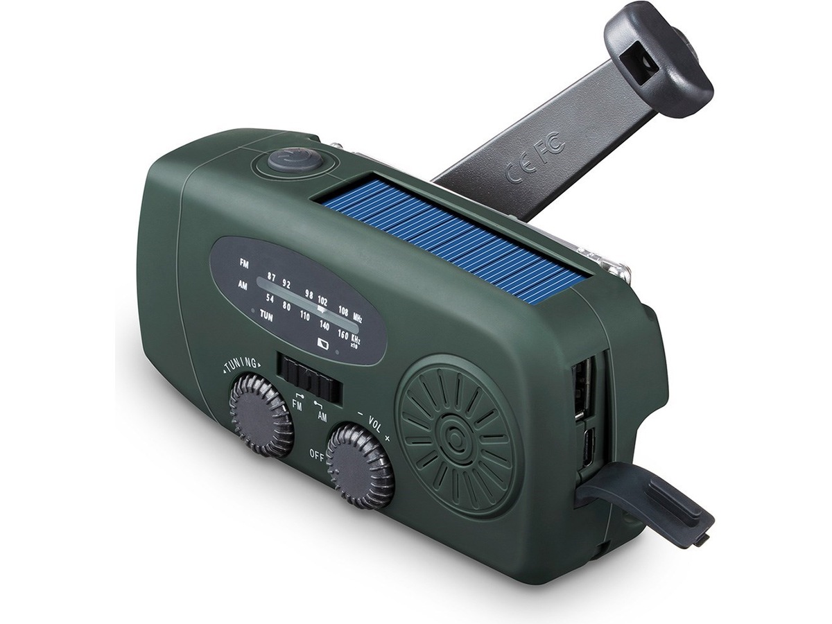 Andersson EYF-C2000 FM/AM sveiveradio med solcellepanel Radio & musikkspillere