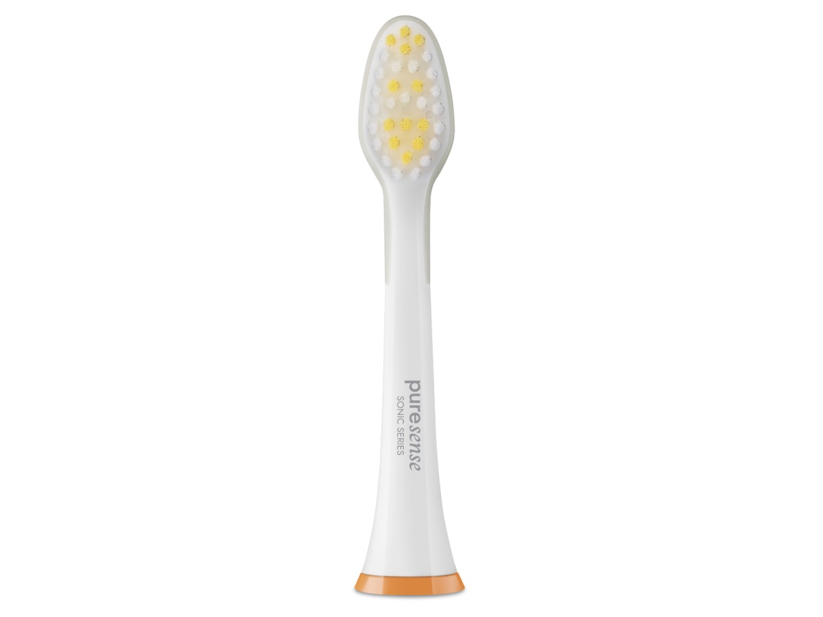 Puresense Dental C Sonic Tannbørstehoder med tungeskraper 10pk (large) Tannbørstehoder