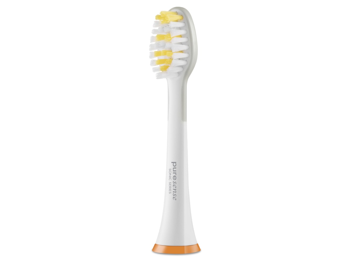 Puresense Dental C Sonic Tannbørstehoder med tungeskraper 10pk (large) Tannbørstehoder